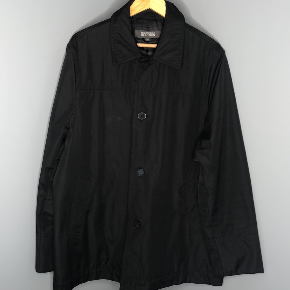 Kenneth Cole Reaction /XL Black Coat